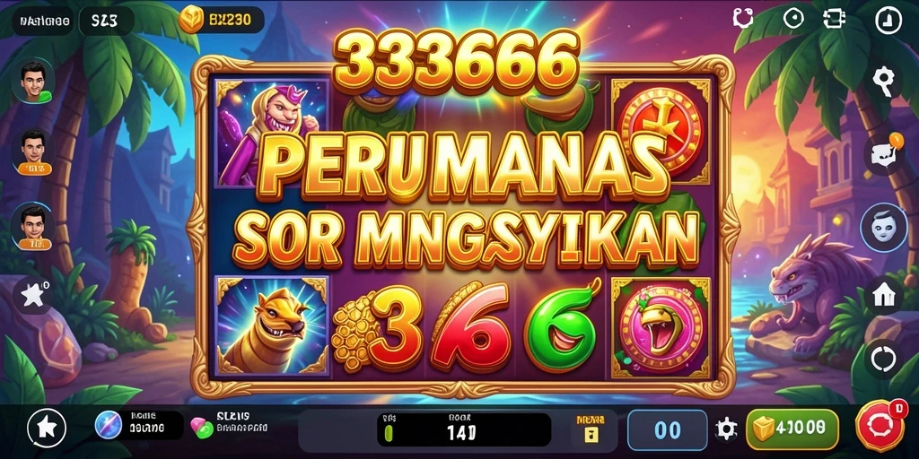Tampilan gameplay seru dari permainan Slot 333666.