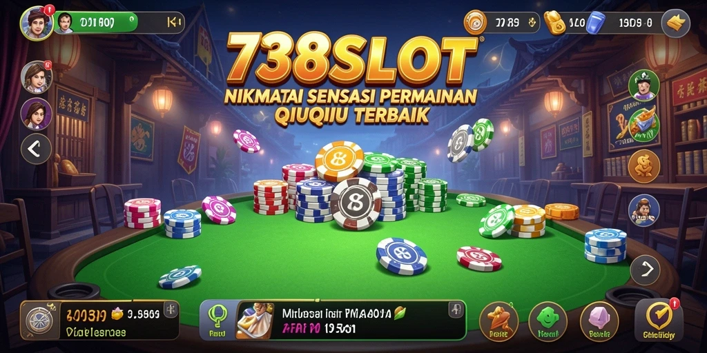 Gameplay seru dari 738SLOT saat bermain QiuQiu.