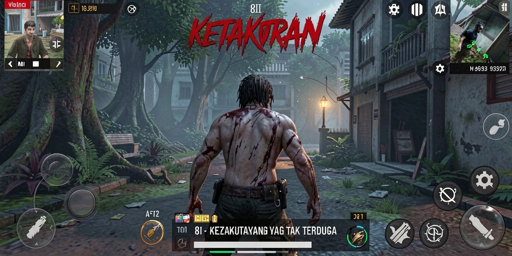 Gambaran menakutkan dari gameplay 8II.