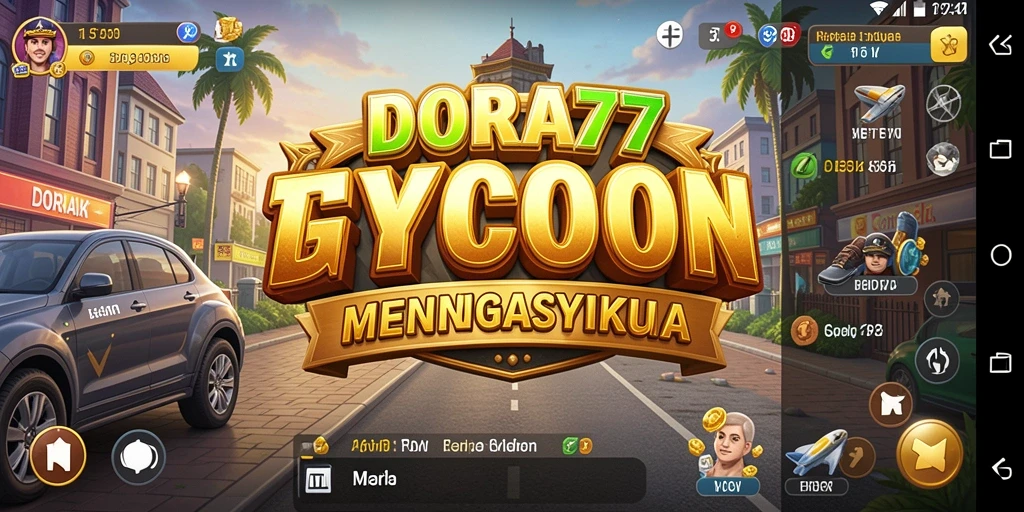 Tampilan gameplay DORA77 yang mengasyikkan dan strategis.