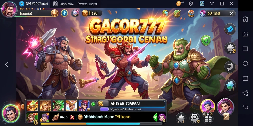 Tangkap momen seru dalam gameplay strategi GACOR777.