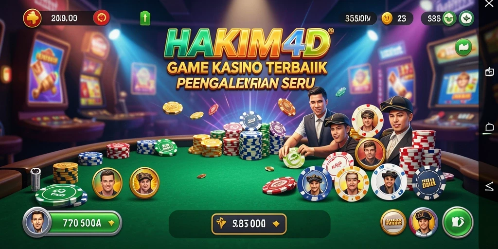 Tampilan gameplay HAKIM4D yang menakjubkan dan seru.