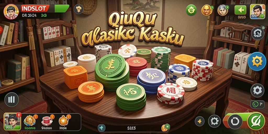 Tampilan gameplay QiuQiu yang seru di INDSLOT.