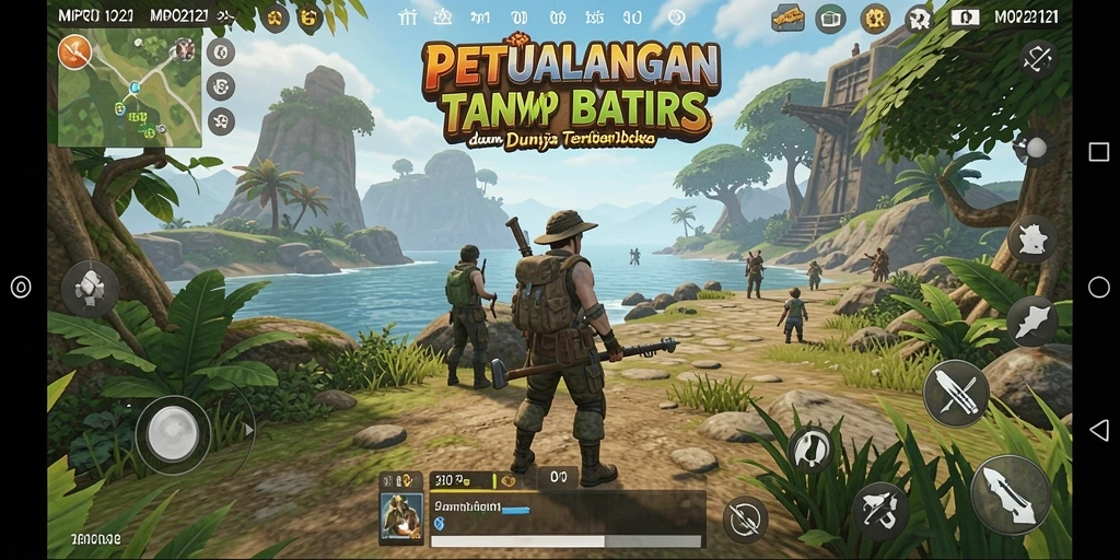 Gameplay MPO2121 yang menakjubkan dalam dunia terbuka.
