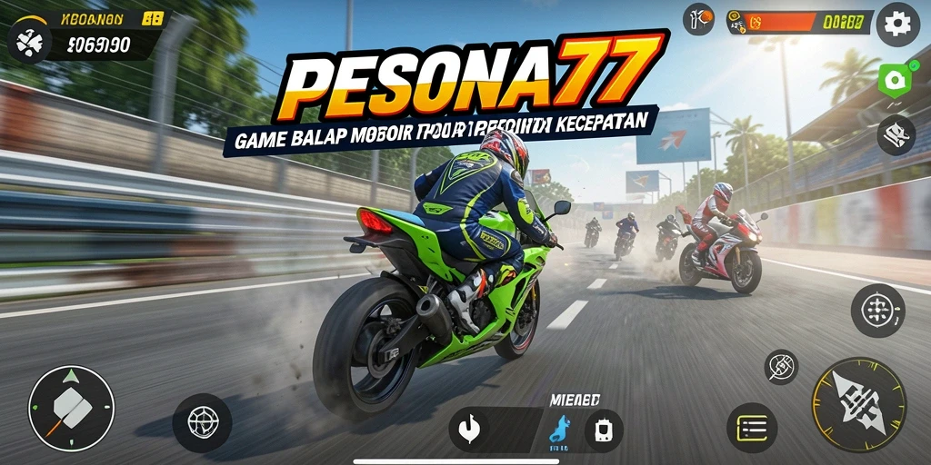 Gameplay PESONA77 yang penuh aksi dan kecepatan.