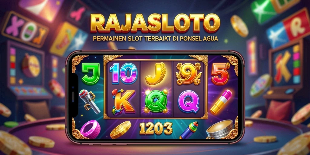 Screenshot gameplay menunjukkan keseruan permainan slot RAJASLOTO.