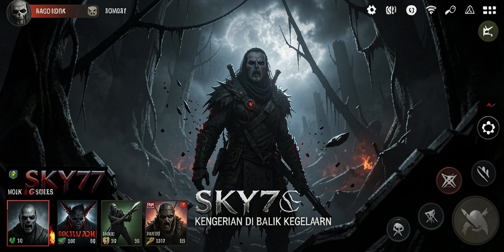 Gameplay mendebarkan dengan suasana mencekam dan karakter menyeramkan.