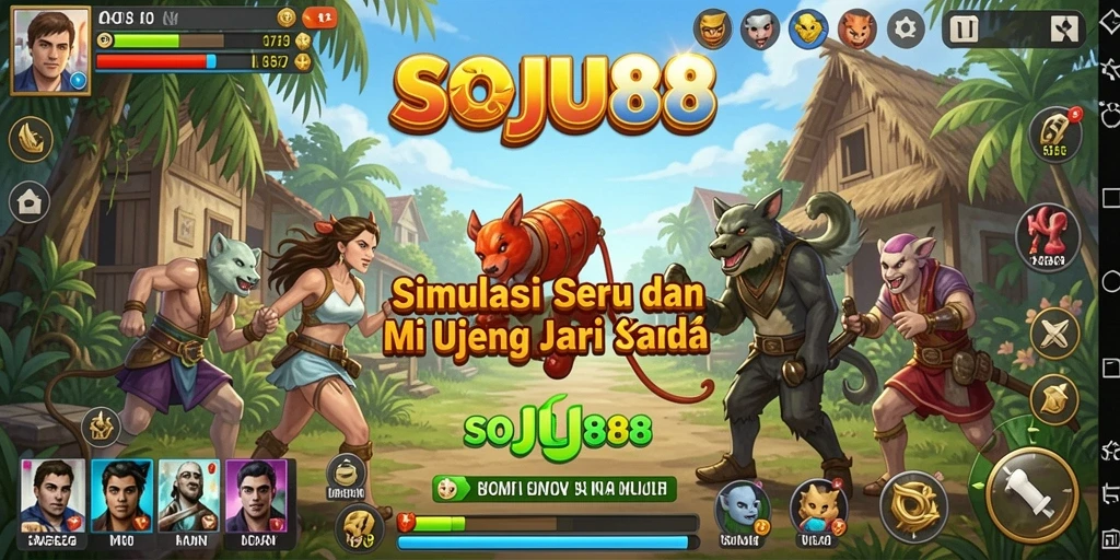 Tangkapan layar SOJU88 menampilkan gameplay Simulation yang mendebarkan.