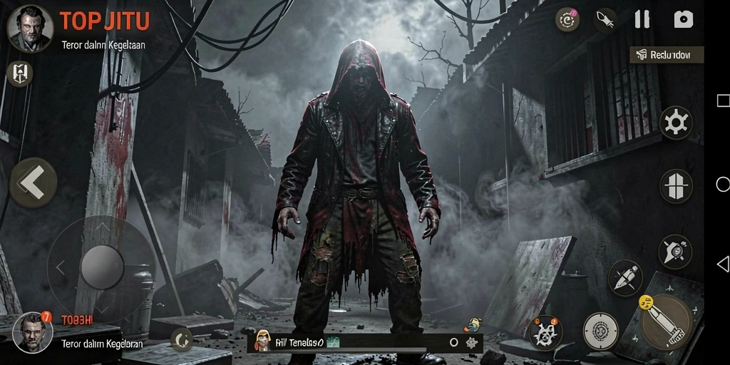 Gameplay menegangkan dalam atmosfir horror yang mencekam