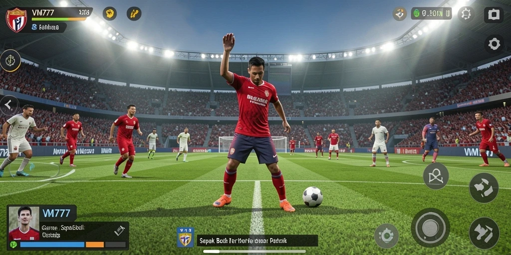 Tampilan gameplay VM777 yang menegangkan dan penuh aksi.