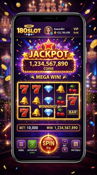 Screenshot menunjukkan berbagai aplikasi populer di 180slot.